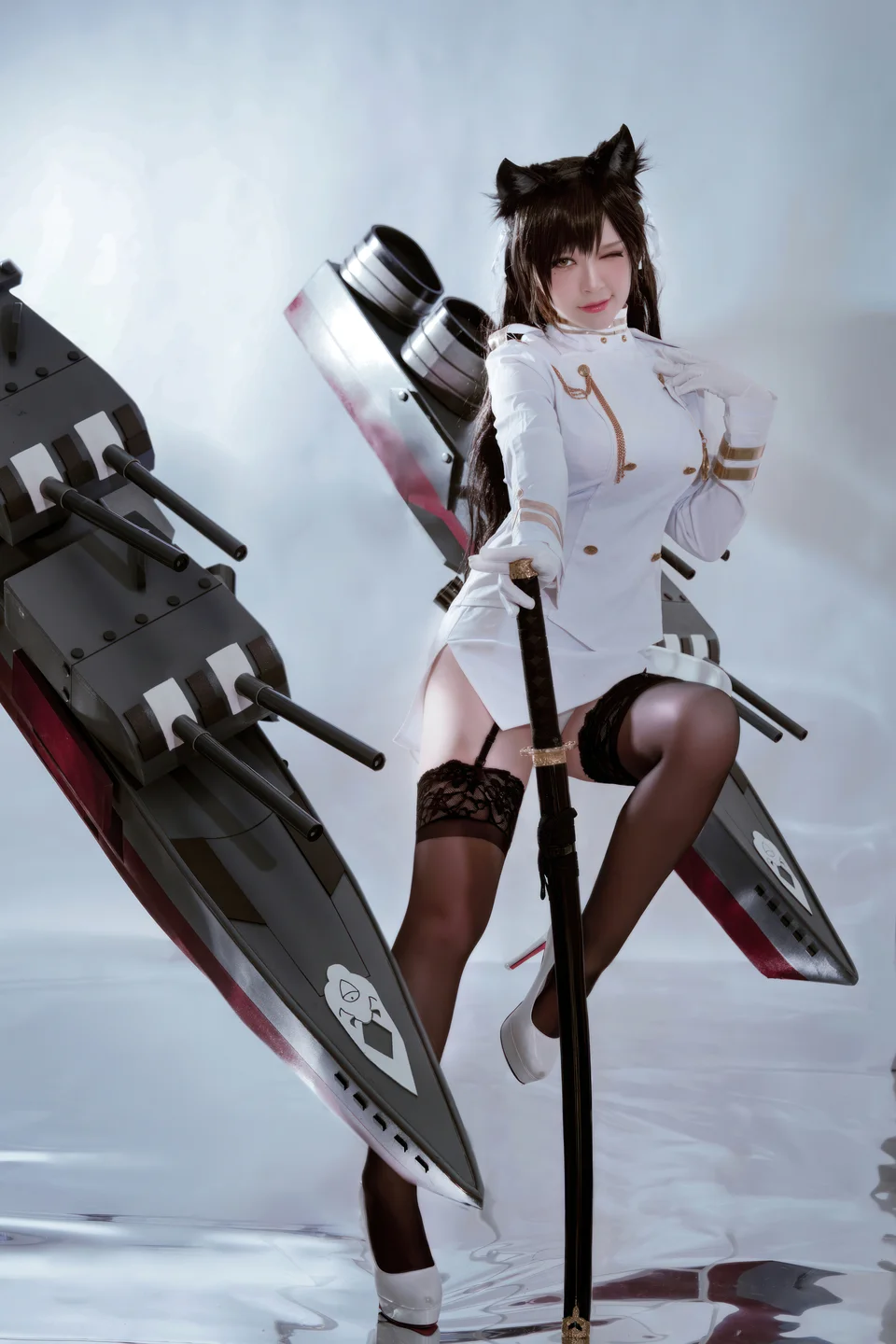 半半子 - No.098 碧蓝航线 爱宕 [45P-338MB] tg@simisebaisi 【丝足阁】011.webp